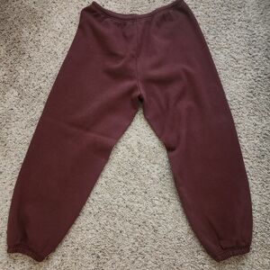 Skims oxblood Joggers size large